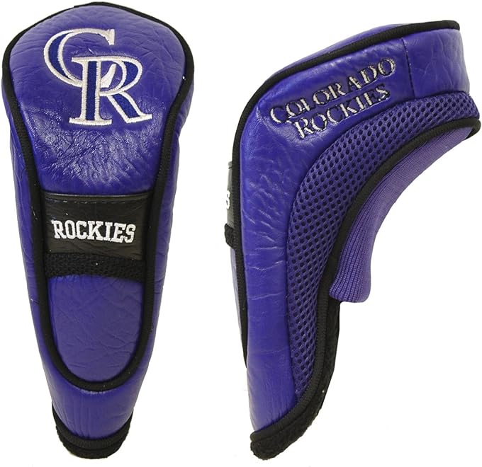 Team Golf MLB Hybrid Golf Club Headcover, Hook-and-Loop Closure, Velour lined for Extra Club Protection