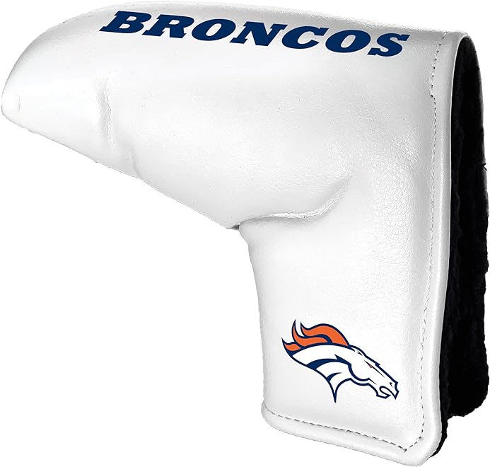 Team Golf NFL Team Golf NFL Tour Blade Putter Cover (White), Fits Most Blade Putters, Scotty Cameron, Taylormade, Odyssey, Titleist, Ping, Callaway