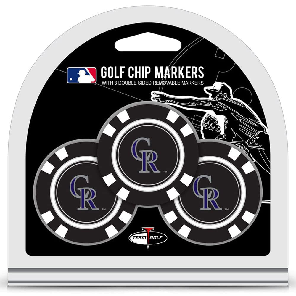 Team Golf MLB Poker Chip Size with Pop Out Smaller Double-Sided Enamel Markers