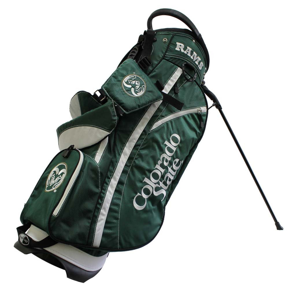 Team Golf NCAA Fairway Golf Stand Bag, Lightweight, 14-Way Top, Spring Action Stand, Insulated Cooler Pocket, Padded Strap, Umbrella Holder & Removable Rain Hood Visit the Team Golf Store