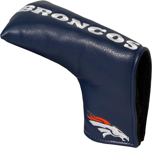 Team Golf NFL Golf Club Vintage Blade Putter Headcover, Form Fitting Design, Fits Scotty Cameron, Taylormade, Odyssey, Titleist, Ping, Callaway