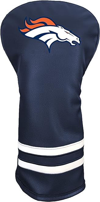 Team Golf NFL Team Golf NFL Vintage Driver Golf Club Headcover (Printed), Form Fitting Design, Retro Design with Fleece Lining for Extra Club Protection
