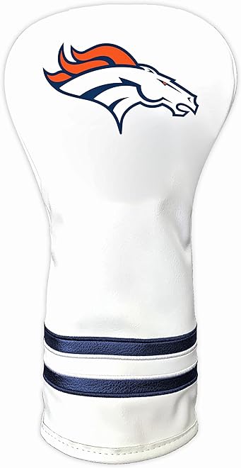 Team Golf NFL Adult-Unisex White Vintage Driver Head Cover