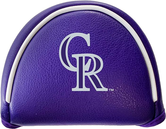 Team Golf MLB Team Golf MLB Putter Cover - Mallet Printed, Fits Most Mallet Putters, Easily Slips on and Secures with Velcro Closure