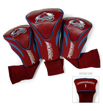 Colorado Avalanche 3 Pk Contour Sock Headcovers